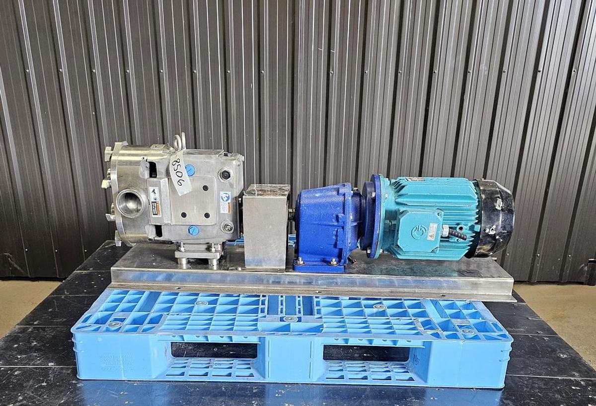 Used Used SPX Rotary Lobe Pump, Model 130-U1, 10 HP