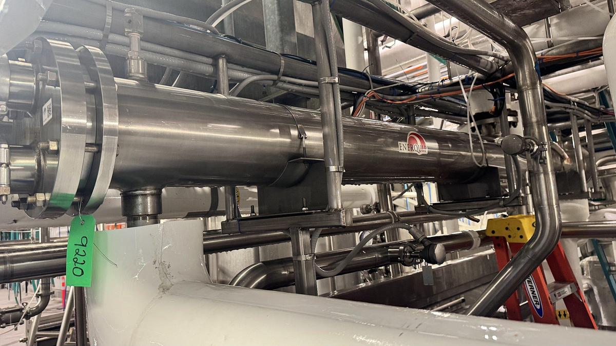 Used Used Enerquip Heat Exchanger, Tube & Shell