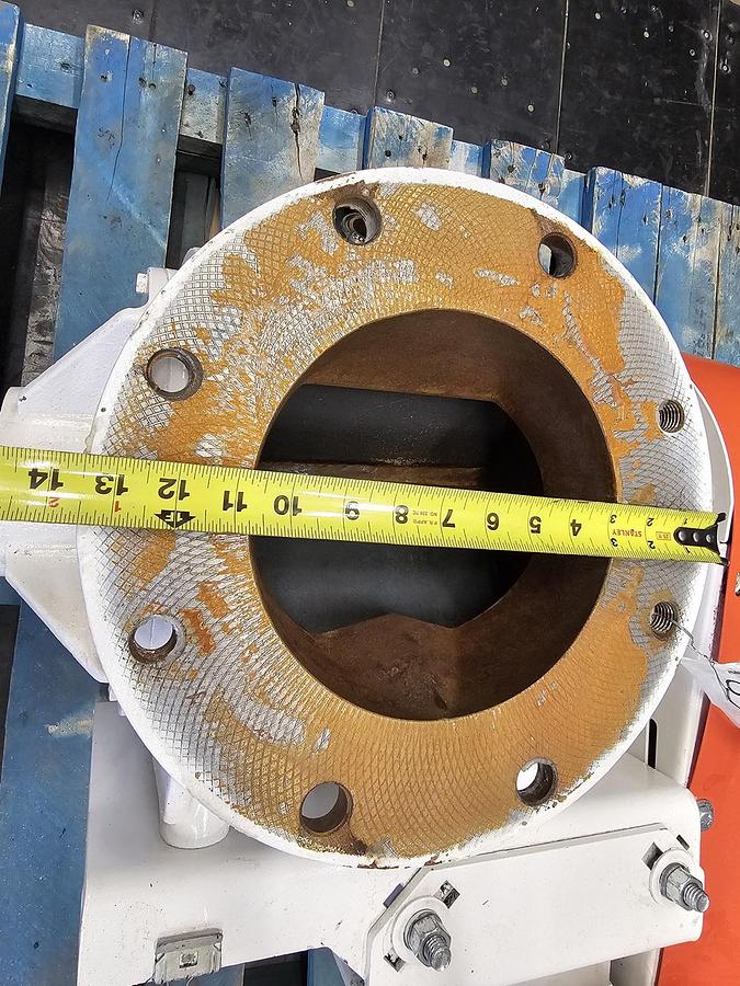 Used Used Schenck Process Rotary Air Lock Valve, 8" X 8"
