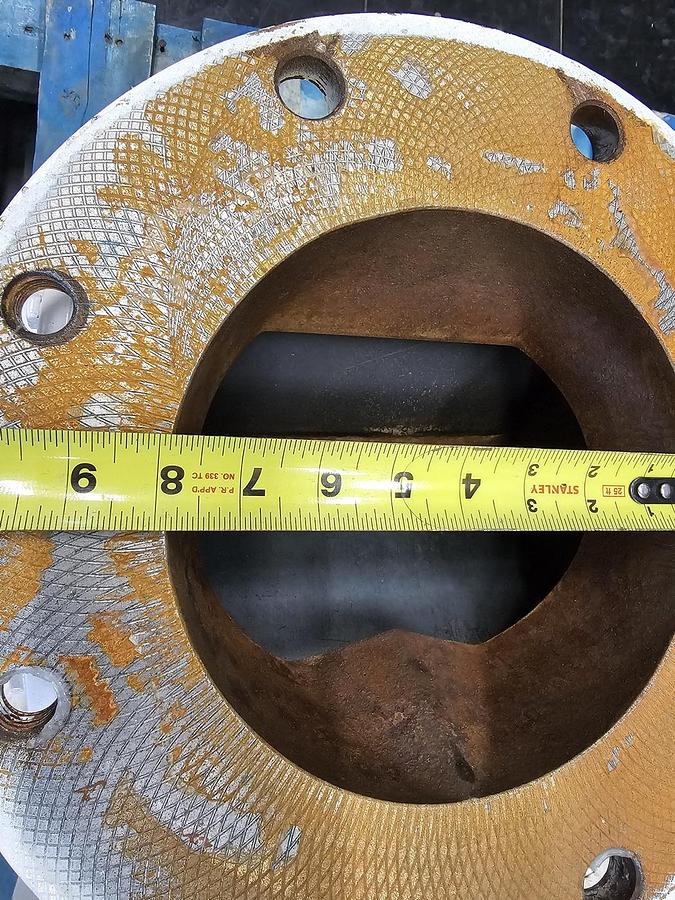 Used Used Schenck Process Rotary Air Lock Valve, 8" X 8"