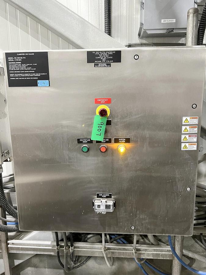 Used Used GEA Westfalia Disc Stack Centrifuge, Model SSI-300-06-772