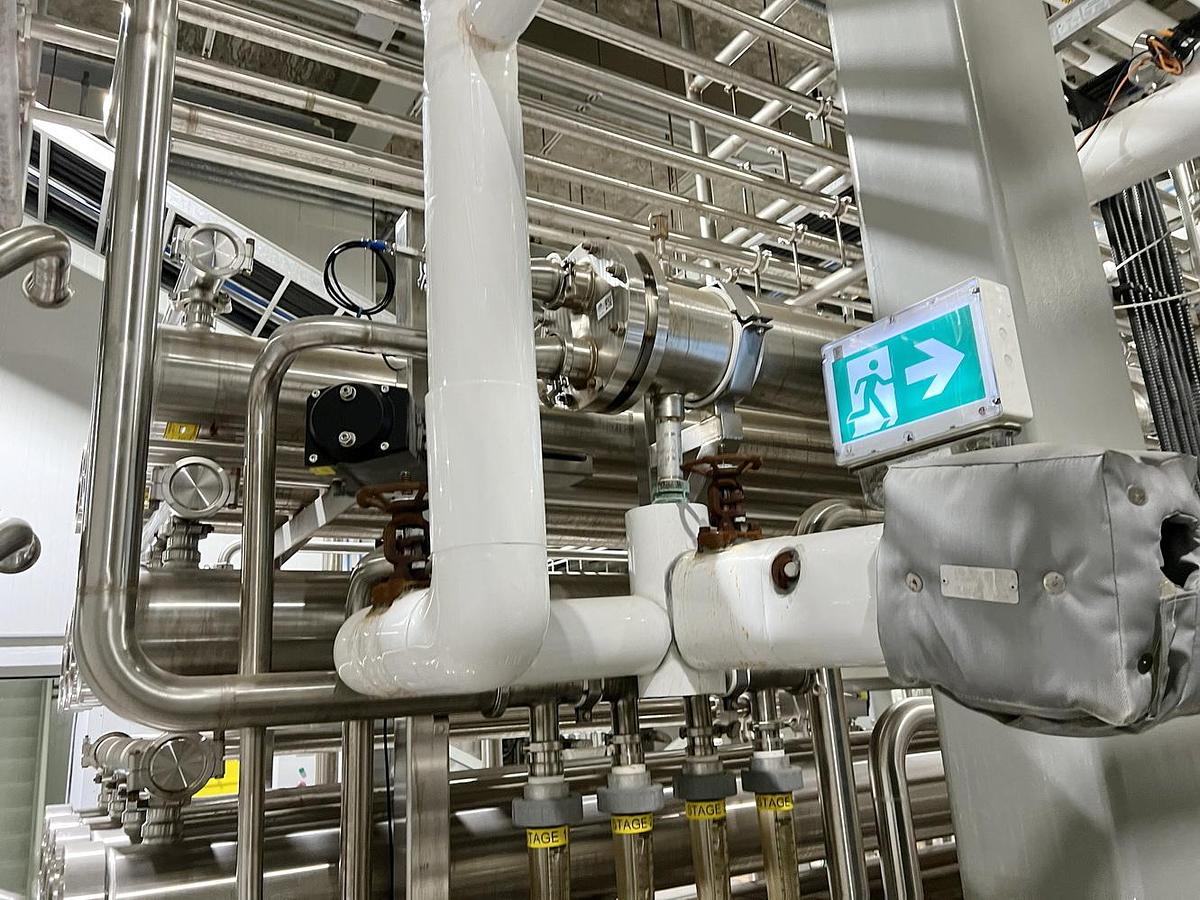 Used Used 4 Stage Nano Filtration System, With Pumps, Heat Exchanger, Tanks