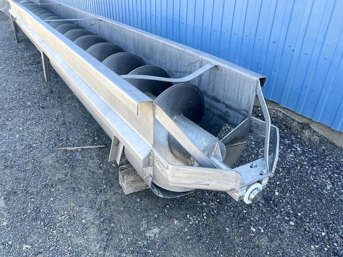 Used Used Screw Conveyor, 24’’ Diameter x 252’’ Long