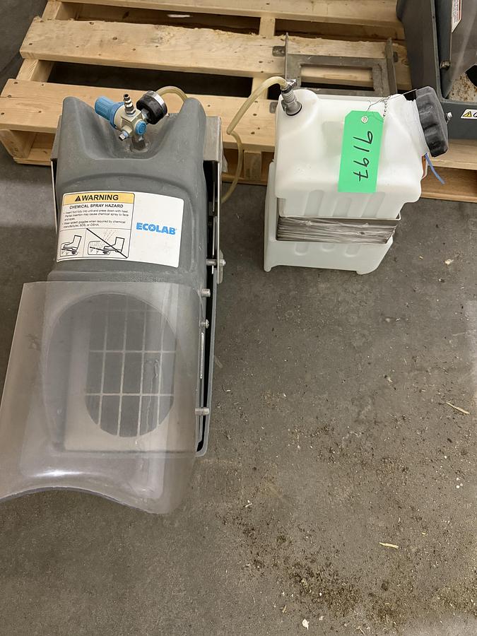 Used Used The Ecolab SS2 with Manual Boot Scrubber (QTY of 7)