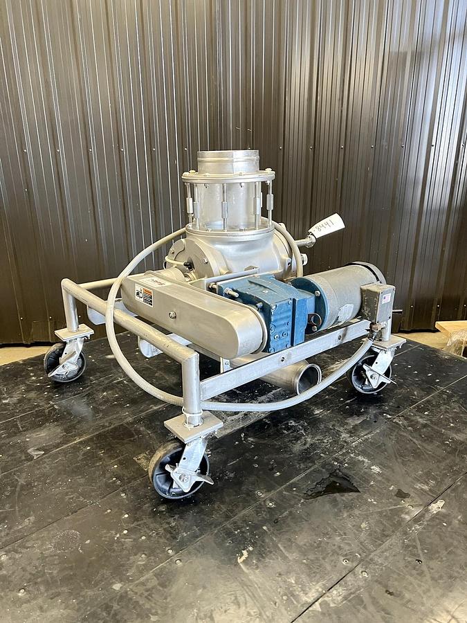 Used Used GEA Rotary Air Lock Valve, 8'' x 8''