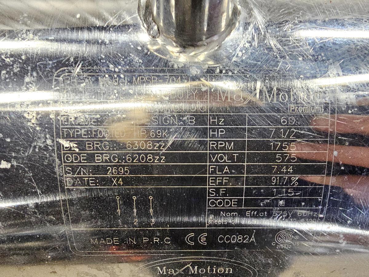 Used Used Waukesha Centrifugal Pump, 1.5" X 1.5", 0.3 HP