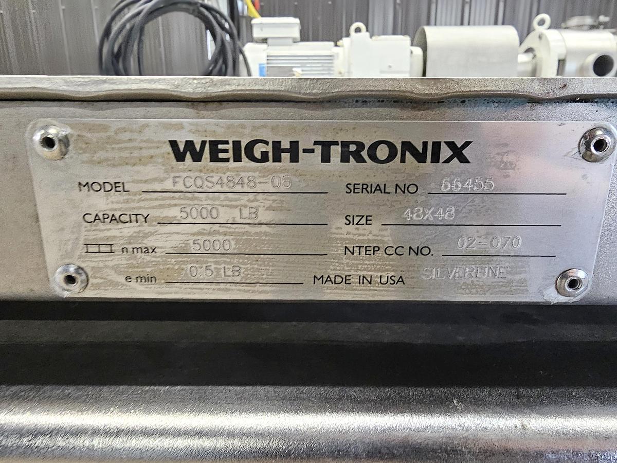 Used Used Sine Lobe Pump, Model 135, with Scale