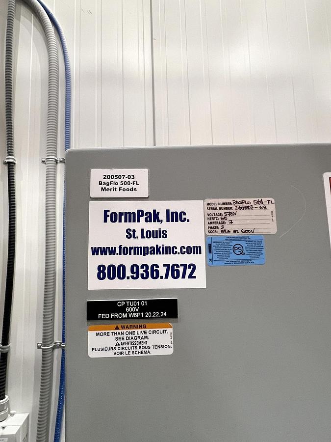 Used Used Formpak Bulkbag Unloaders, Model 500-FL-3-CS, Lot of Two