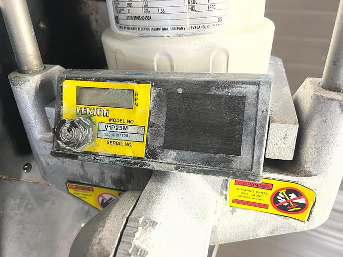 Used USED VEKTOR CLAMP-ON MIXER, 0.3 HP