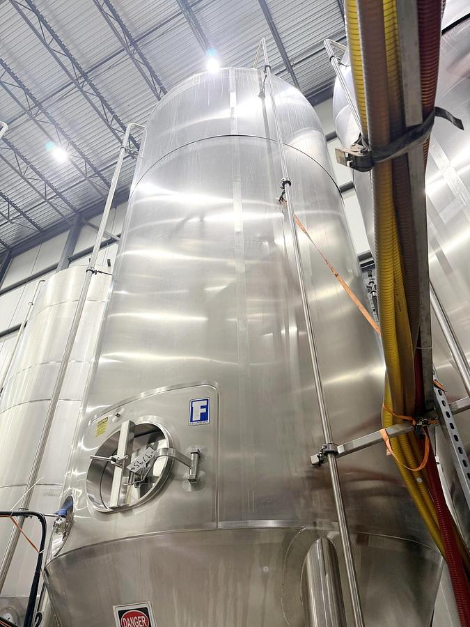 Used Used 6000 Gallon Feldmeier Jacketed Tank (Reactor), 304 Stainless Steel