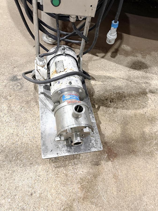 Used Used Silverson In-Line Homogenizer, 2 HP