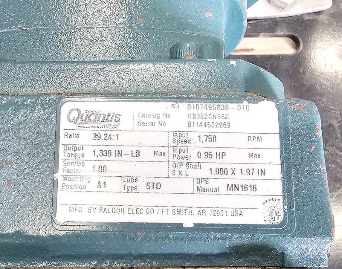 Used Used Rotary Air Lock Valve, 10" X 10"