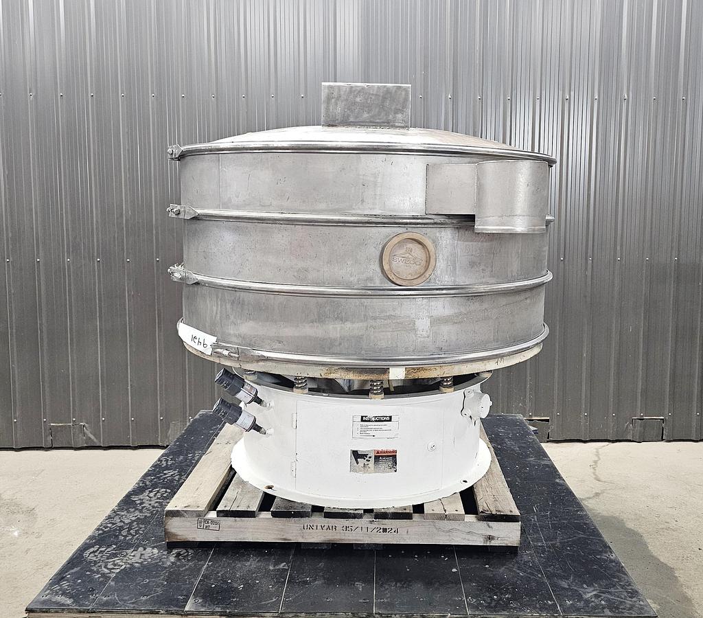 Used **Levy Recovery Group Michigan - lot 112 - sweco screen 60''