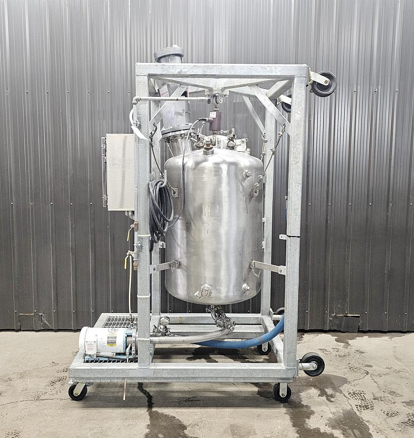 Used Amplio Auction - Lot 51 Stainless steel mixing tank