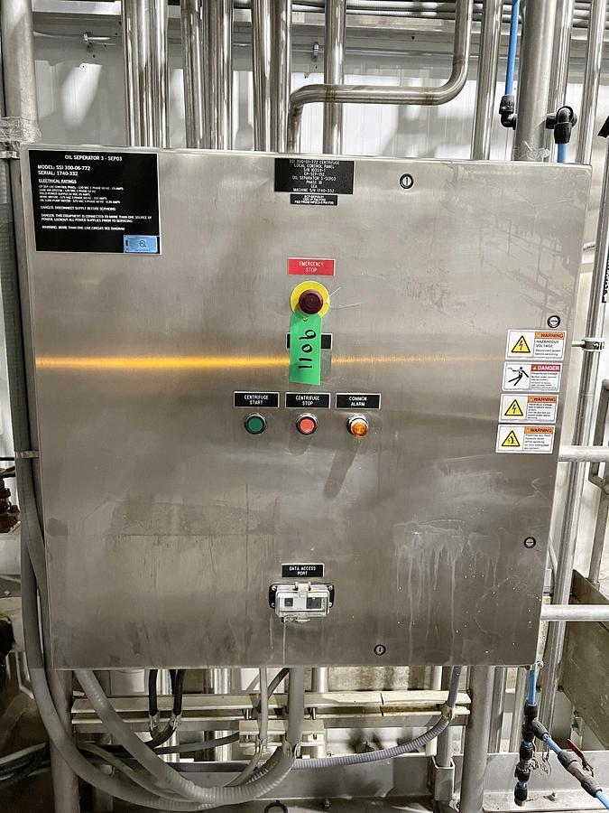 Used Used GEA Westfalia Disc Stack Centrifuge, Model SSI-300-06-772