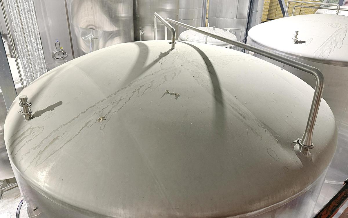 Used Used 17,000 Gallon DCI Tank, 304 Stainless Steel