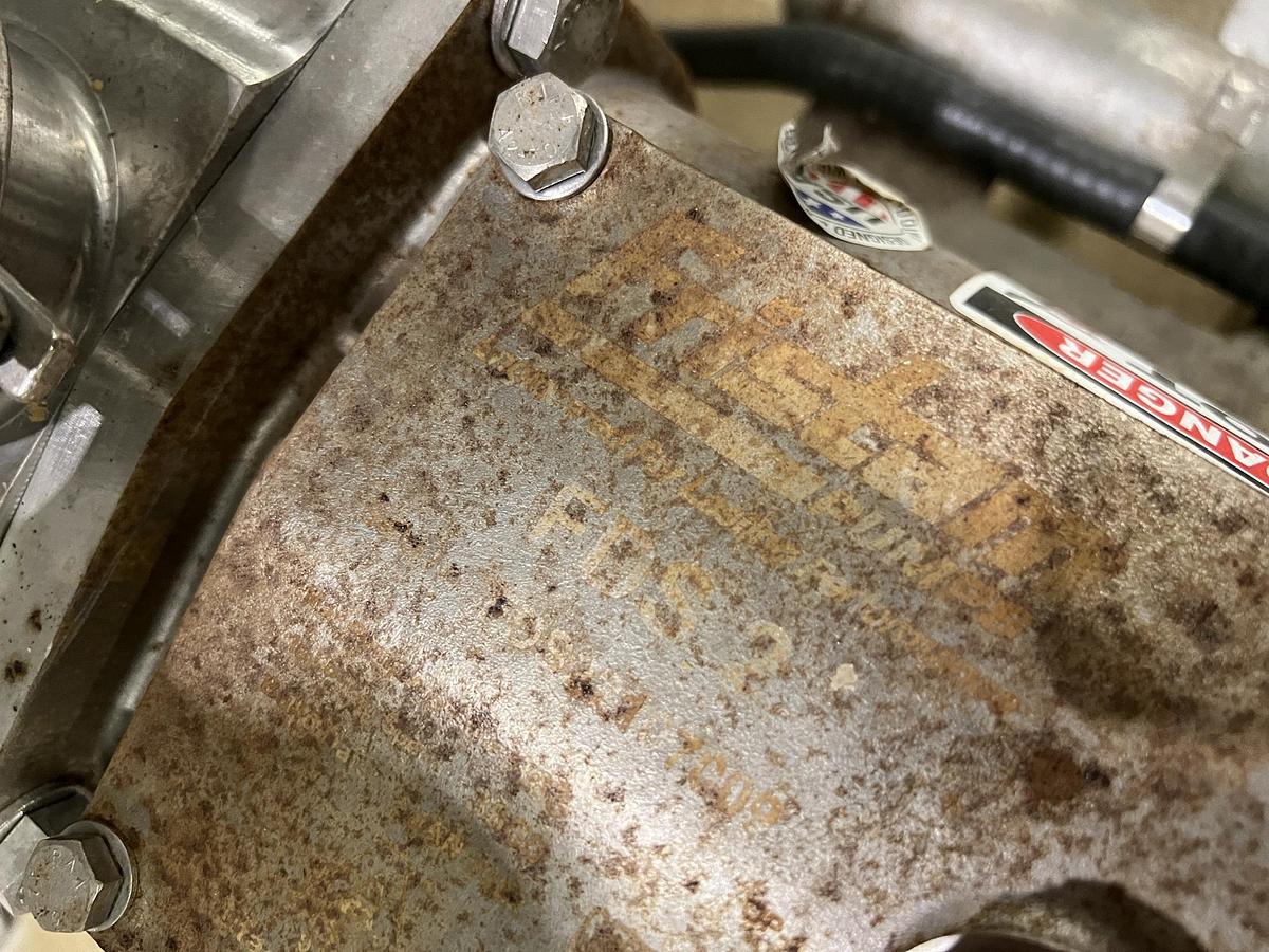 Used Used Fristam Twin Screw Pump, Model FDS2