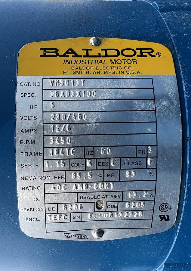 Used Used Donaldson Torit Dust Collector, Model DFO2.4, with Cyclone