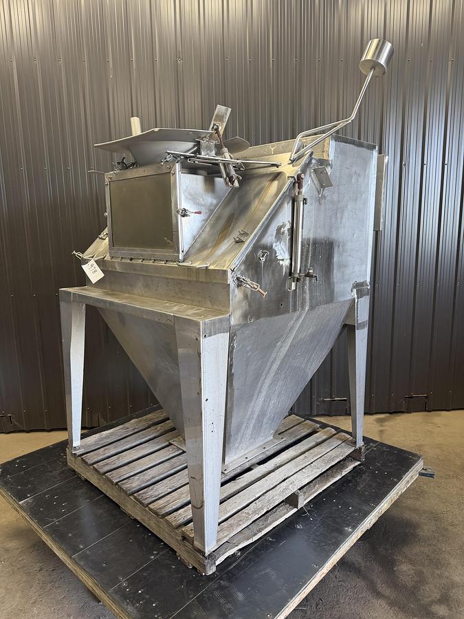 Used Used Stainless Steel Bag Dump Station