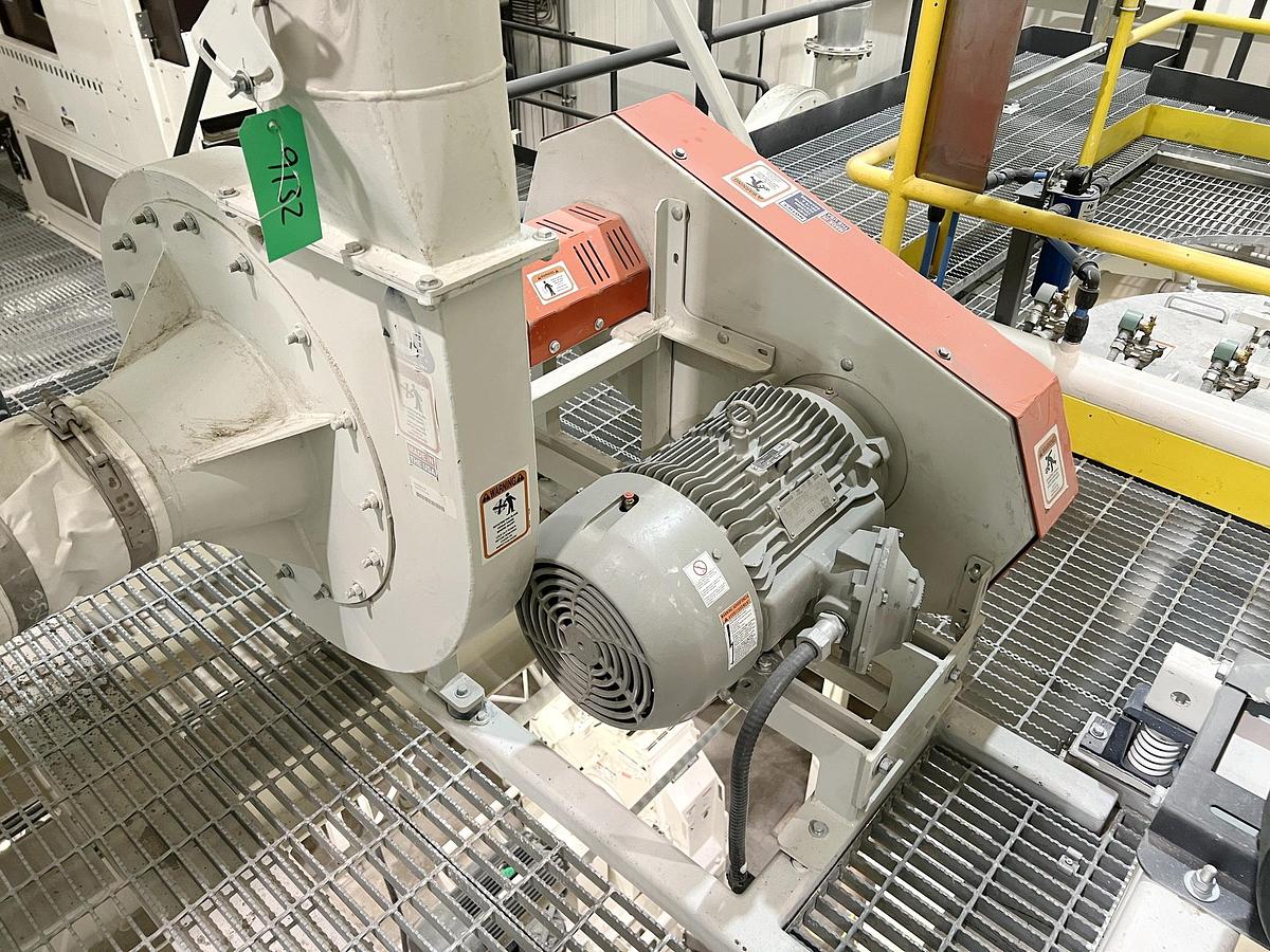 Used Used Kice XP Venturi Jet Filter, With Rotary Airlock, Fan & Cyclone