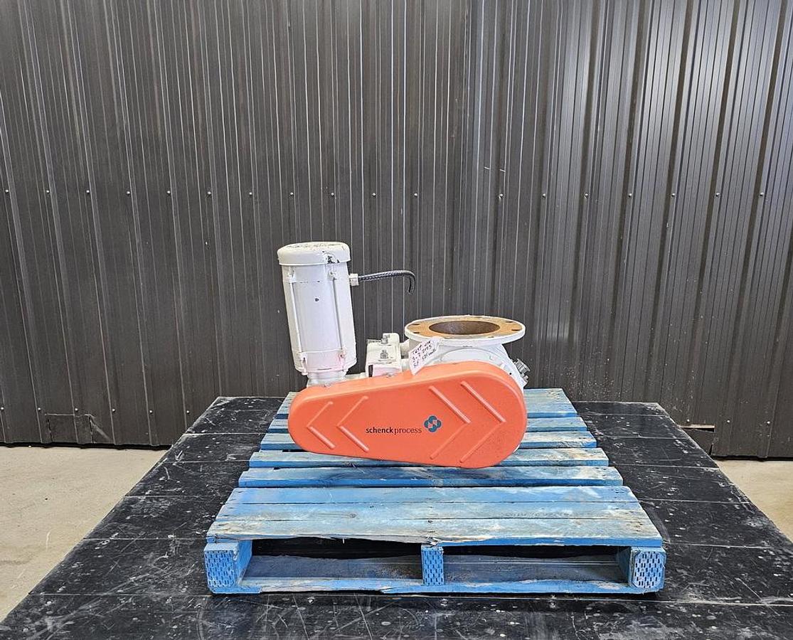 Used Used Schenck Process Rotary Air Lock Valve, 8" X 8"
