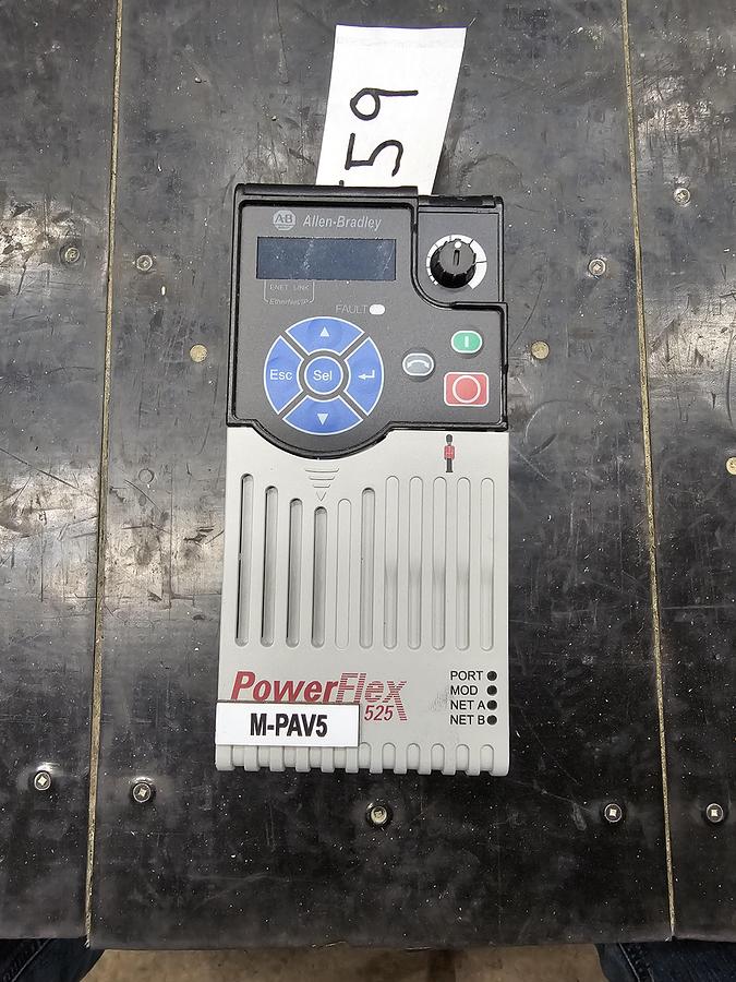 Used Used Allen-Bradley Variable Frequency Drive, Model 25B-E1P7N104, 1 HP, 460-600V