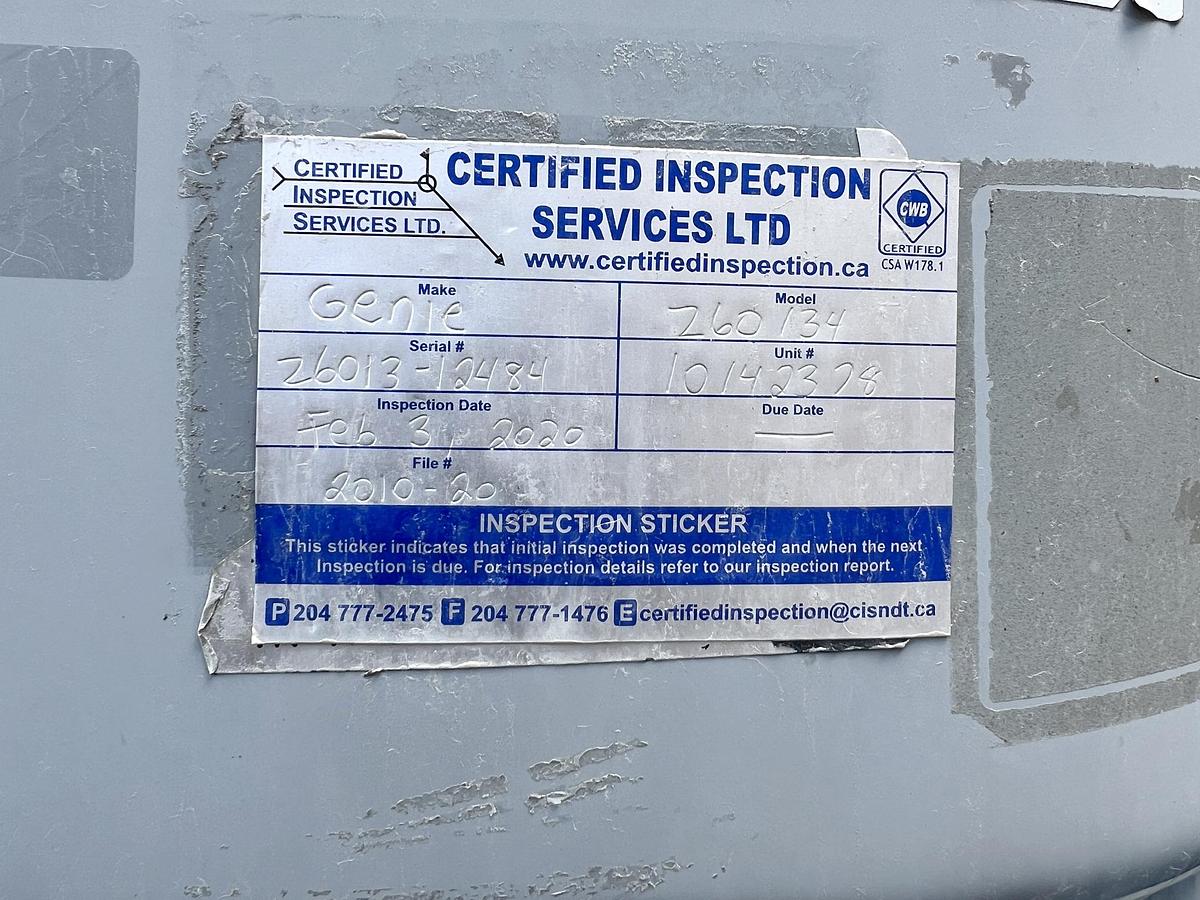 Used Used 2013 Genie Z60/34 Self-Propelled Articulating Boom Truck