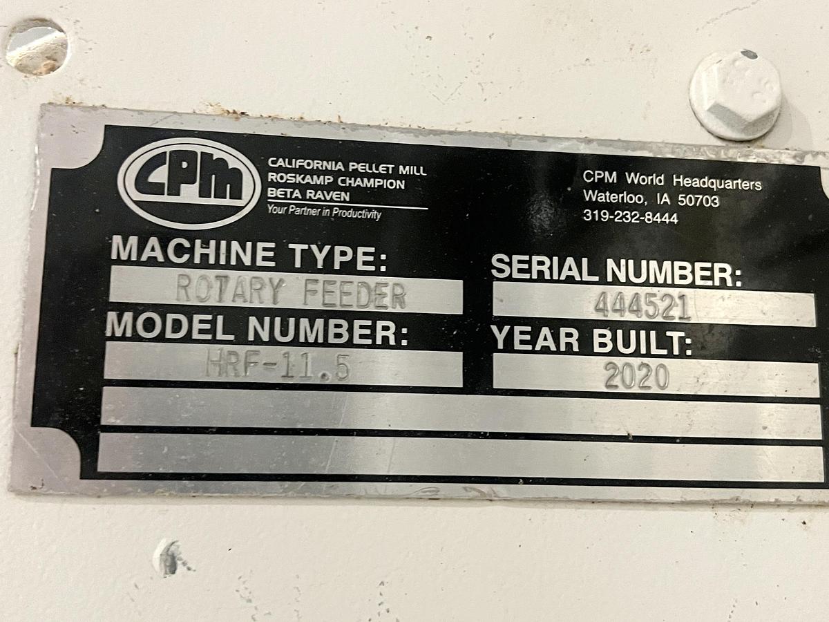 Used Used CPM Roskamp Champion 40 HP Hammermill, With Rotary Feeder