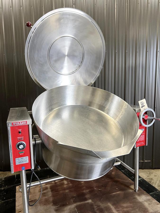 Used Used Hobart 35 Gallon Tilting Kettle, Stainless Steel, Gas Fired