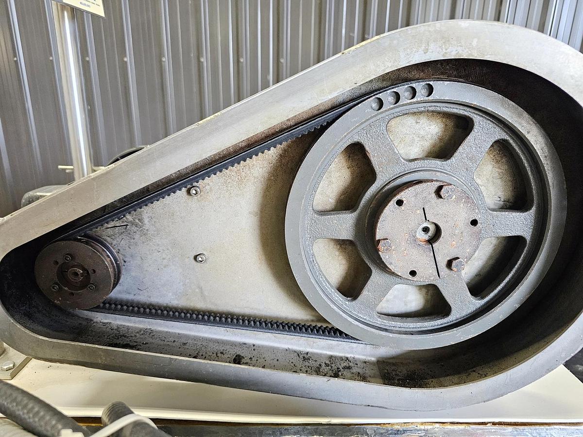 Used Used Waukesha Rotary Lobe Pump, Model 18, 1.5 HP