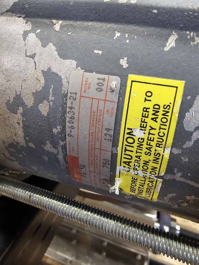 Used Used Rotary Air Lock Valve, 8" X 8", with Lump Breaker