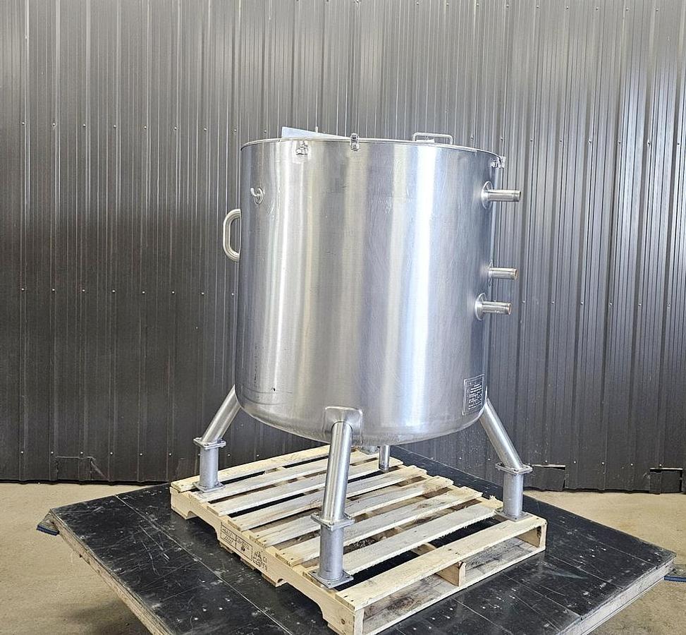 Used Used 158 Gallon Tank (Vessel), 316L Stainless Steel