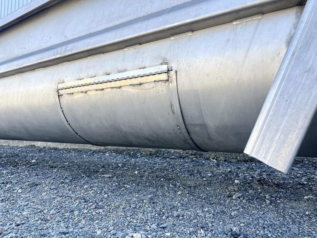 Used Used Screw Conveyor, 24’’ Diameter x 252’’ Long