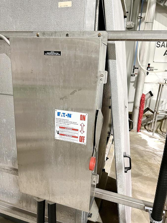 Used Used Caloris MVR Heated Forced Circulation Evaporator System