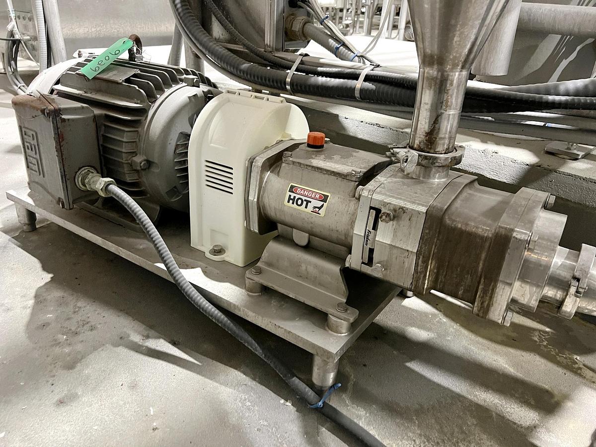 Used Used Fristam Twin Screw Pump, Model FDS2