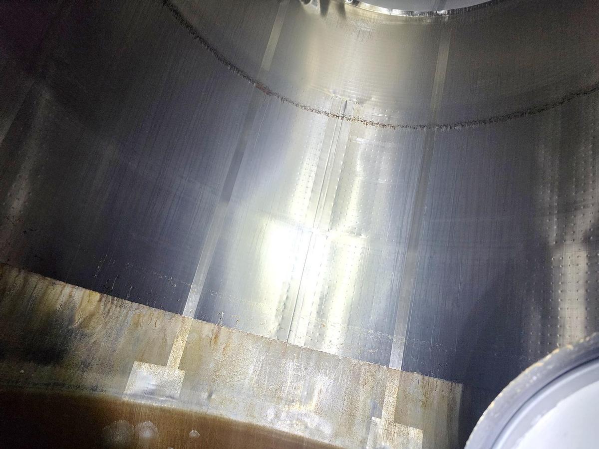 Used Used 10,000 Gallon Feldmeier Jacketed Tank (Reactor), 304 Stainless Steel