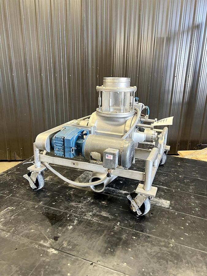 Used Used GEA Rotary Air Lock Valve, 8'' x 8''