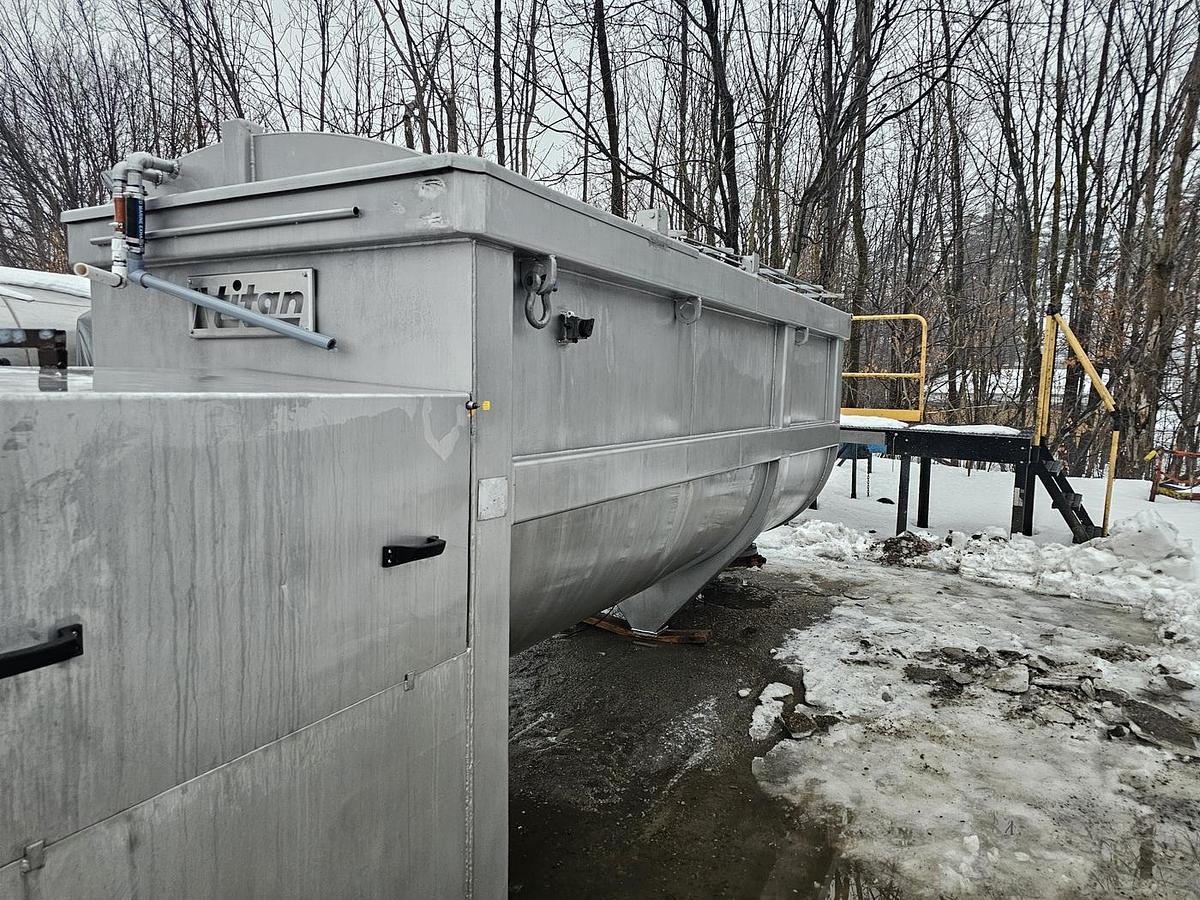 Used Used Titan Ribbon Blender, 250 Cubic Feet