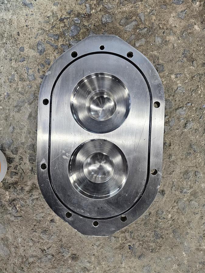 Used Used 400 Gallon Jacketed Tank (Reactor), With Waukesha Pump & Load Cells, Stainless Steel