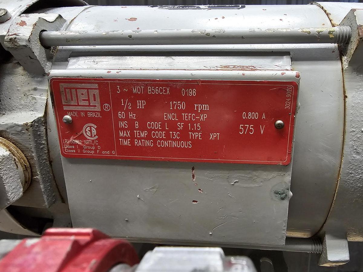 Used Used Rotary Air Lock Valve, 8" X 8", with Lump Breaker