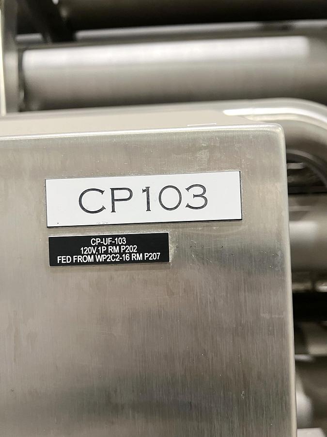 Used Used Ultrafiltration Skid (UF2) - 9 Stage Ultrafiltration System