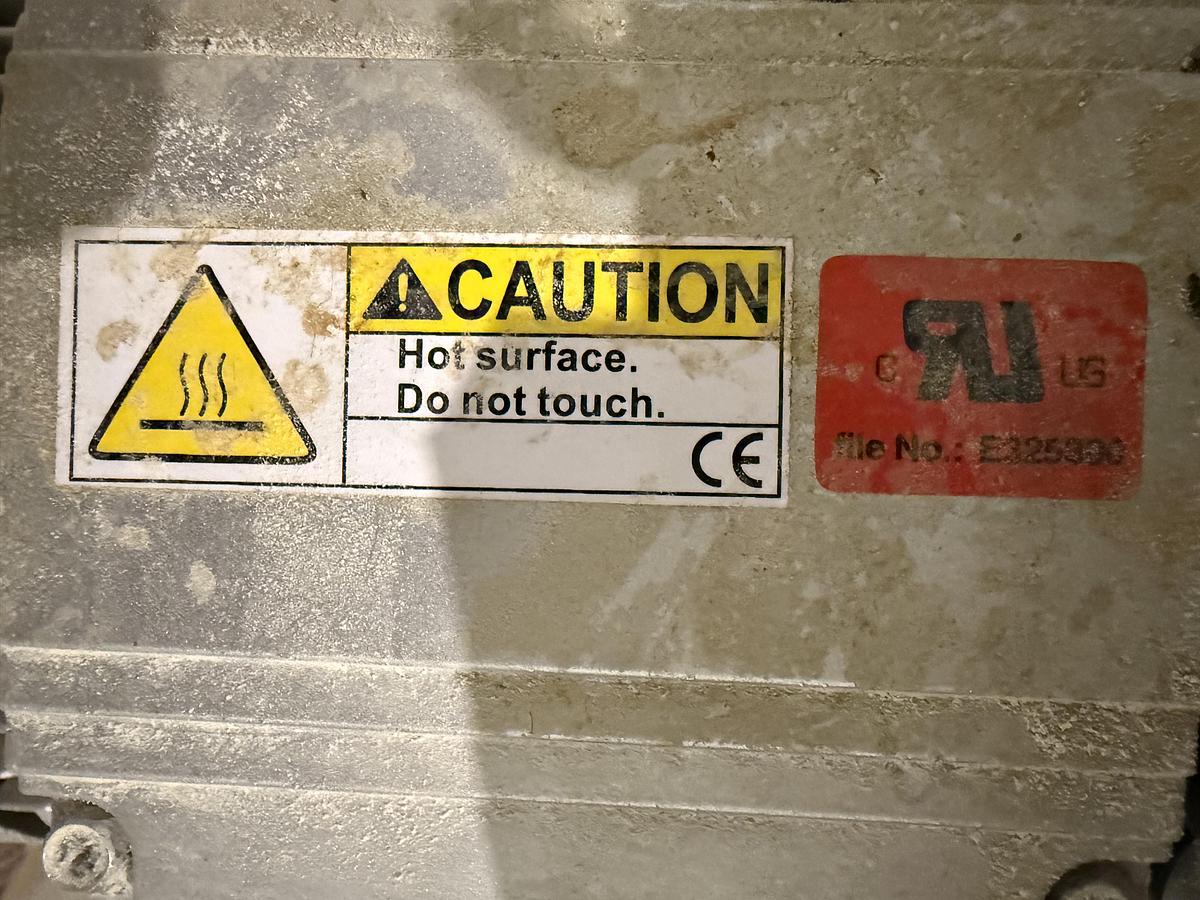 Used Used Acculift Free Standing Jib Crane with Vacuum Tube Lift System for 70 Lbs. Paper Type Bags