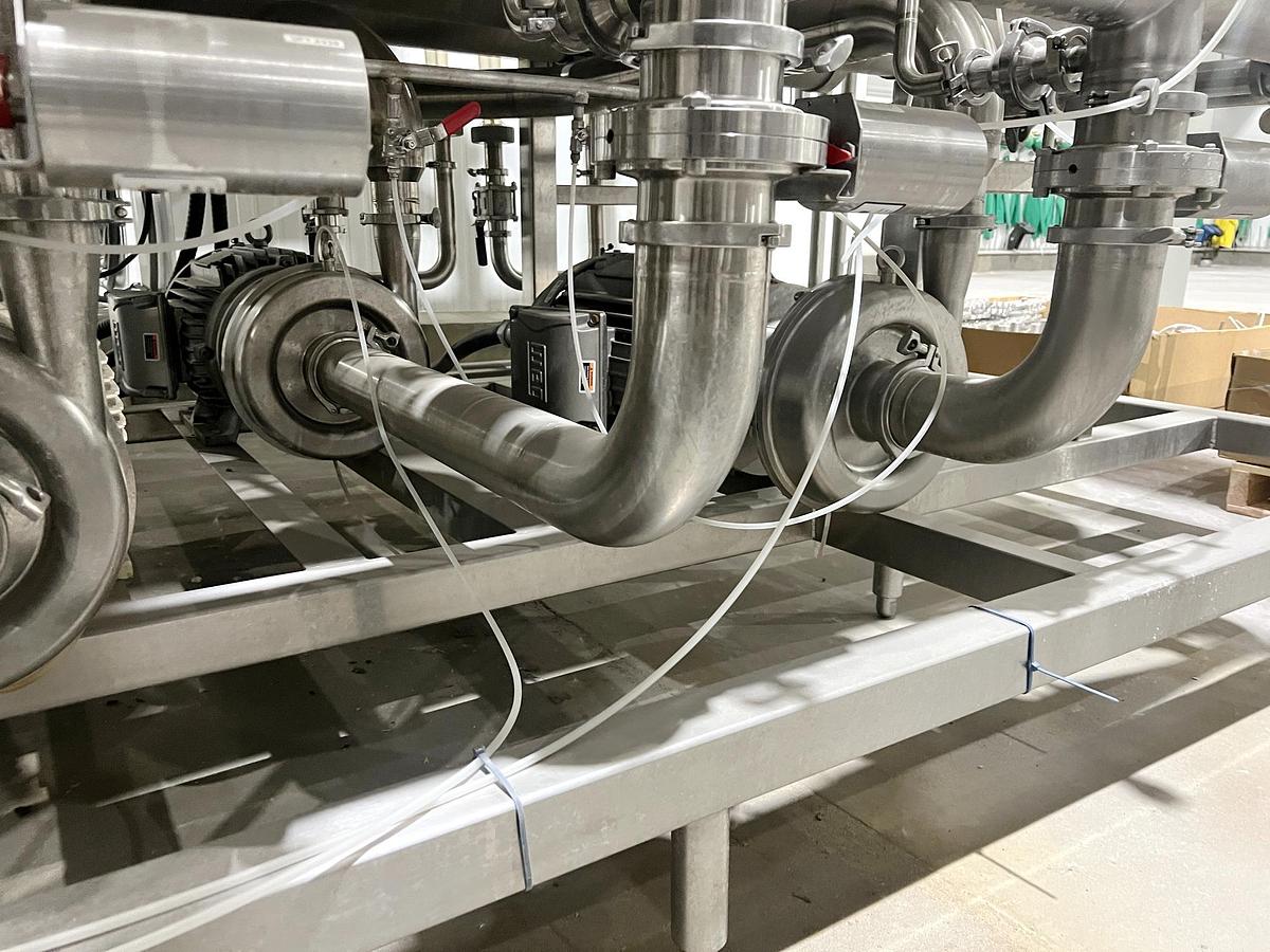 Used Used Ultrafiltration Skid (UF1) - 9 Stage Ultrafiltration System