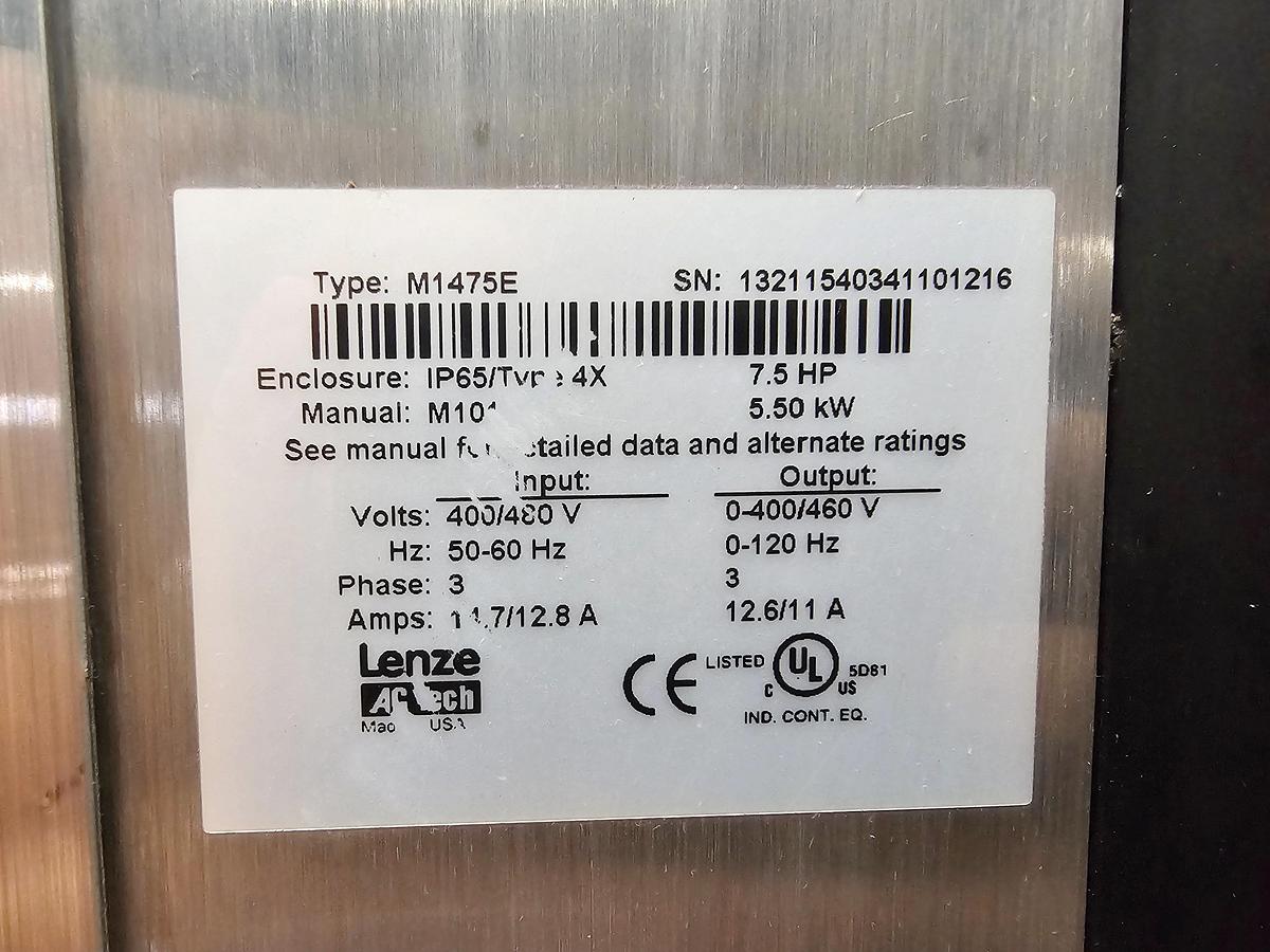 Used Used Sine Lobe Pump, Model 135, with Scale