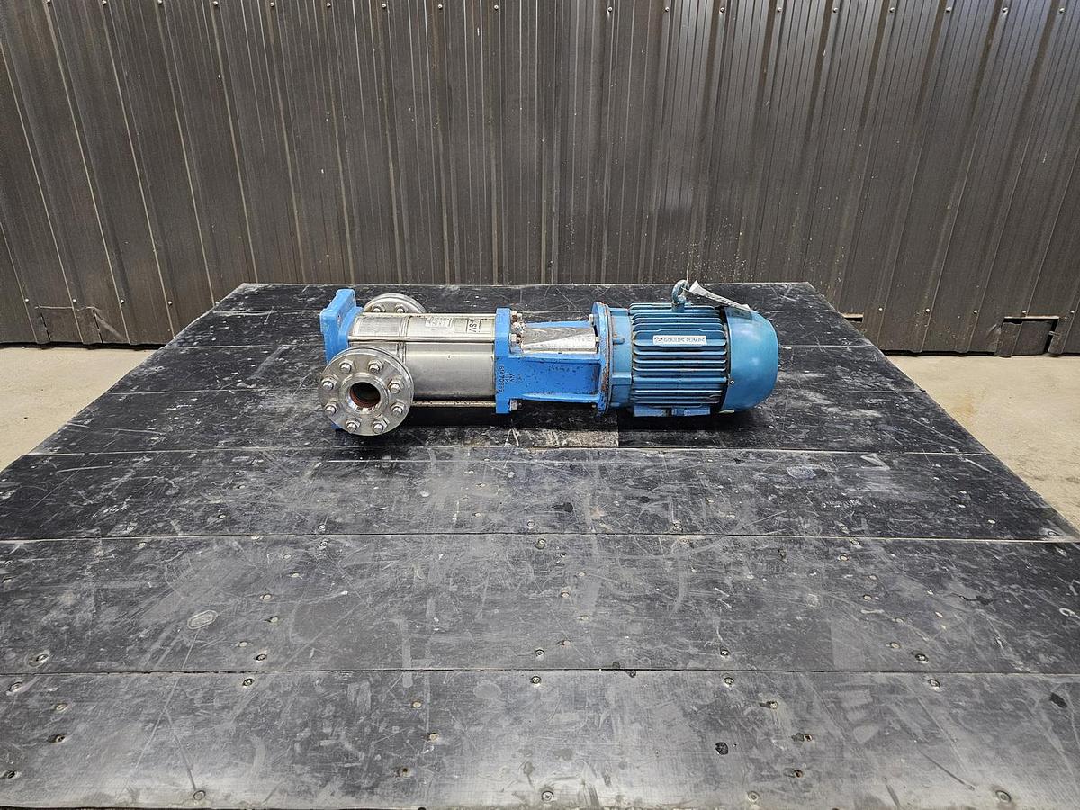 Used Used Goulds Centrifugal Inline Pump, 2'' x 2'', 5 HP