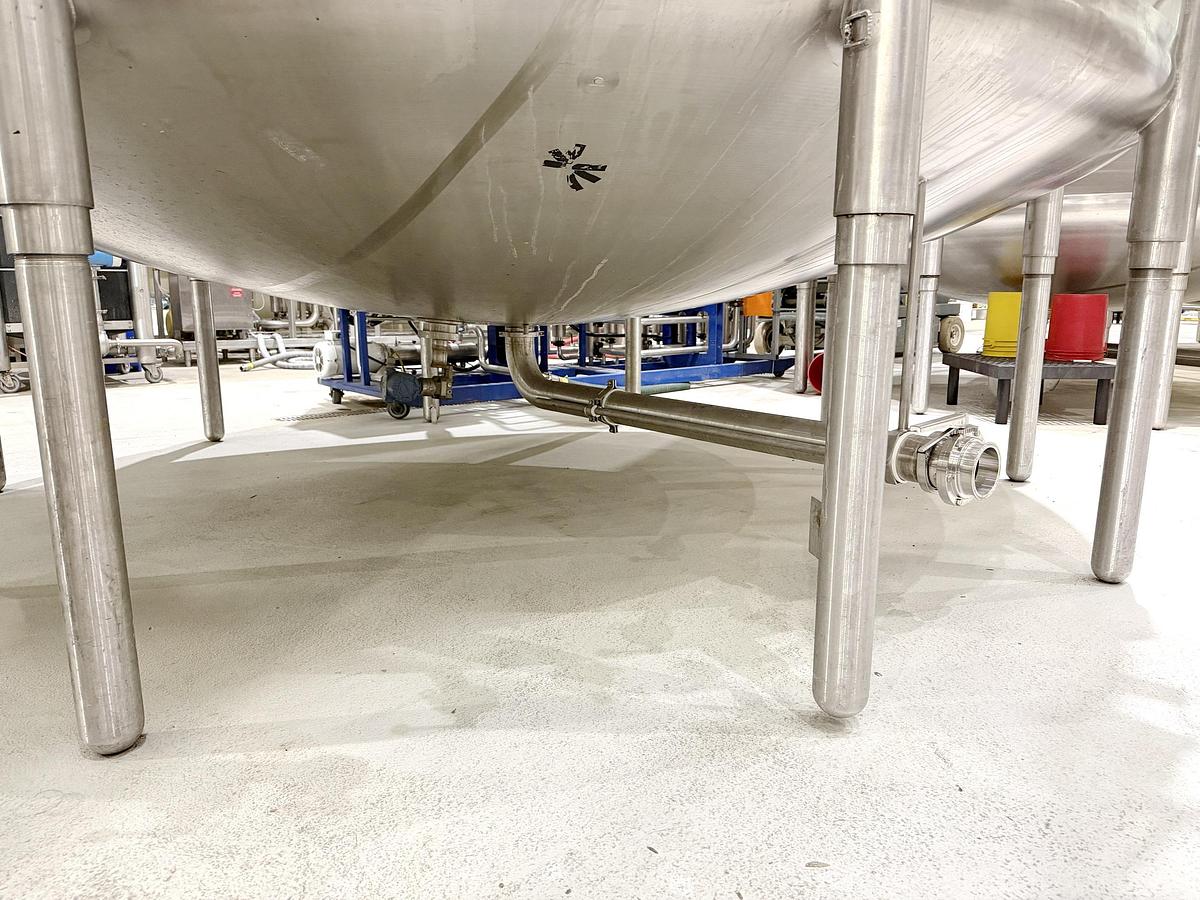 Used Used 14,000 Gallon Cherry-Burrell Tank, 304 Stainless Steel
