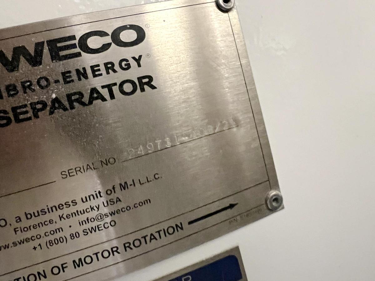 Used Used Sweco Vibrating Screen, 60''