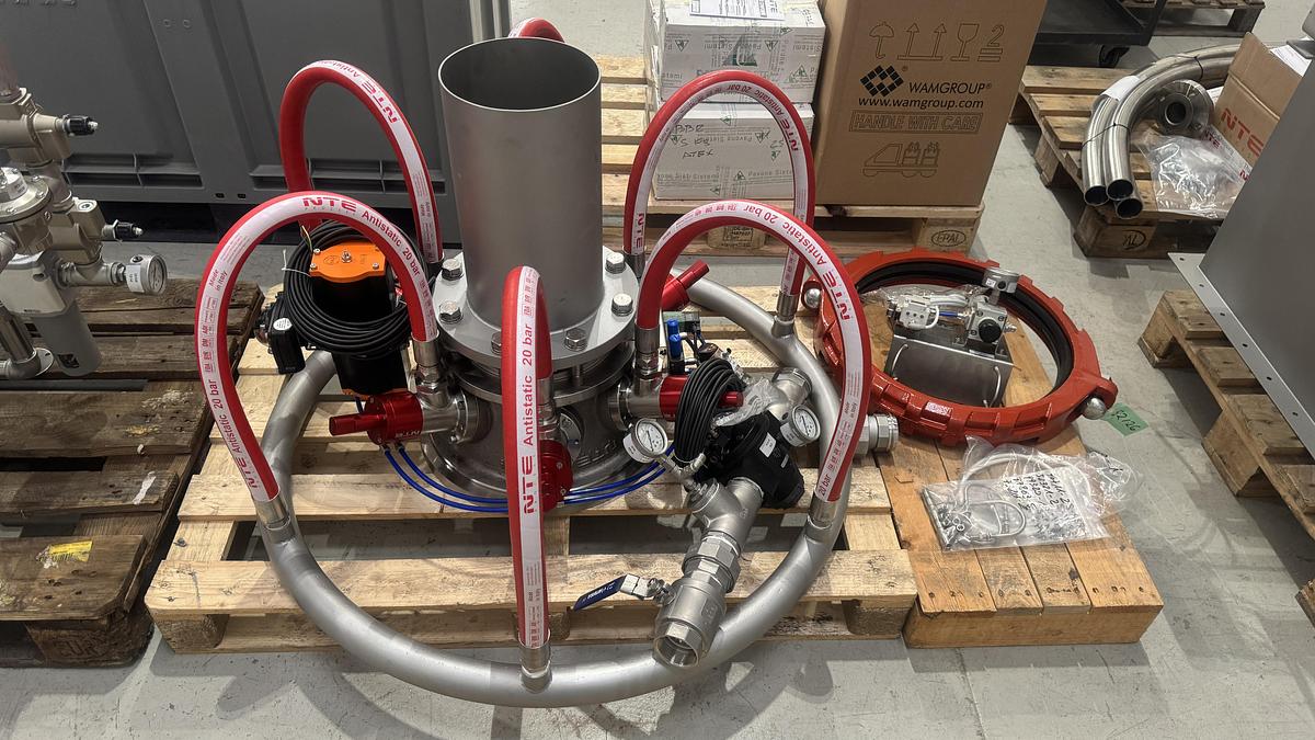 Used Unused Atex Graphite Dense Phase Conveying & Blending System