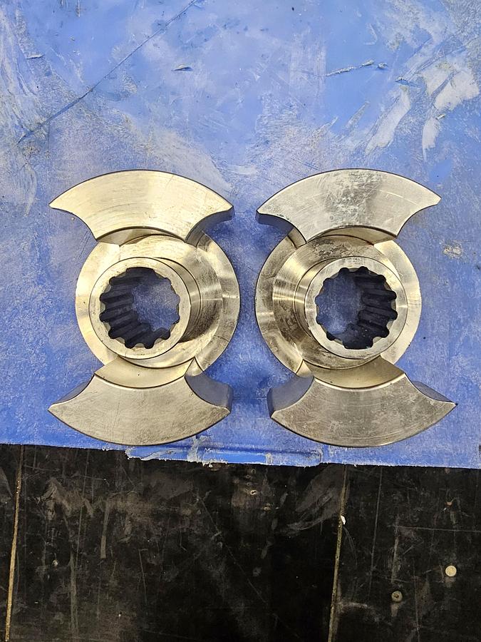 Used Used Waukesha Rotary Lobe Pump, Model 30, 1 HP