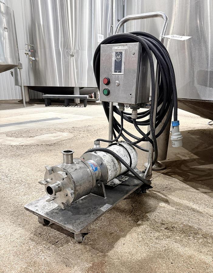 Used Used Silverson In-Line Homogenizer, 2 HP